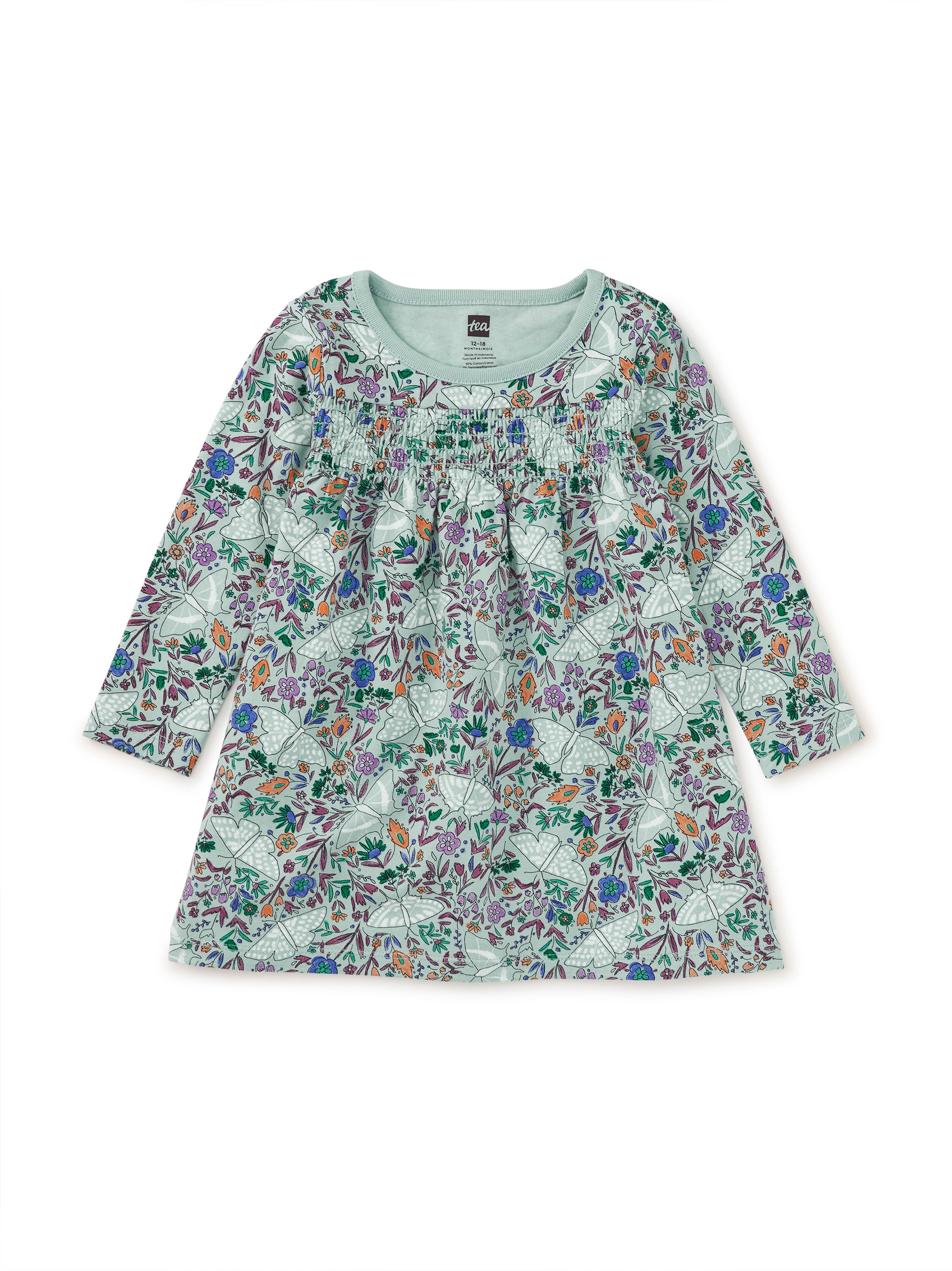 Smocked Empire Baby Dress