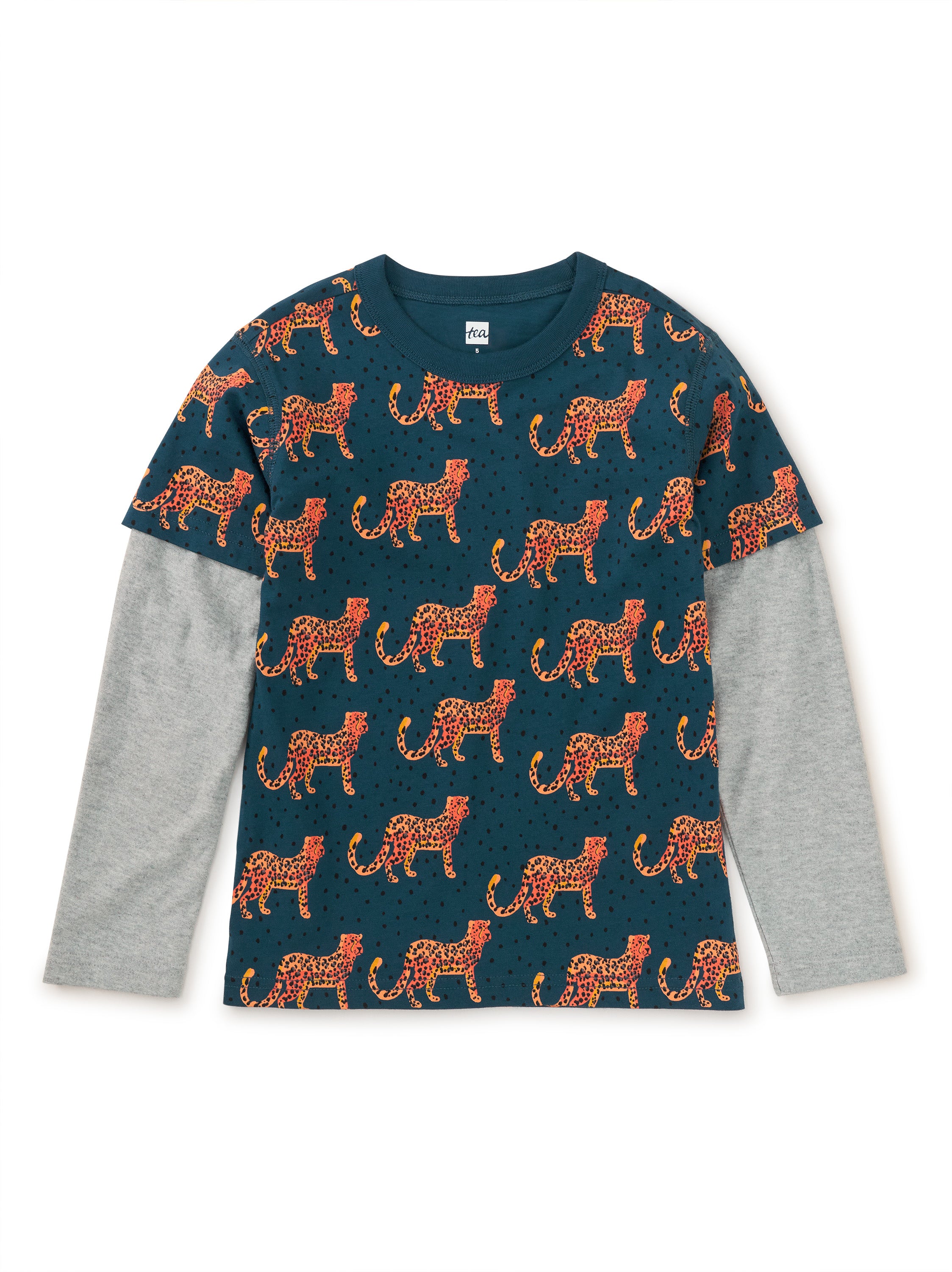 Cheetah Layered Tee