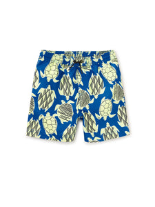 Tiled Turtle Swim Trunks