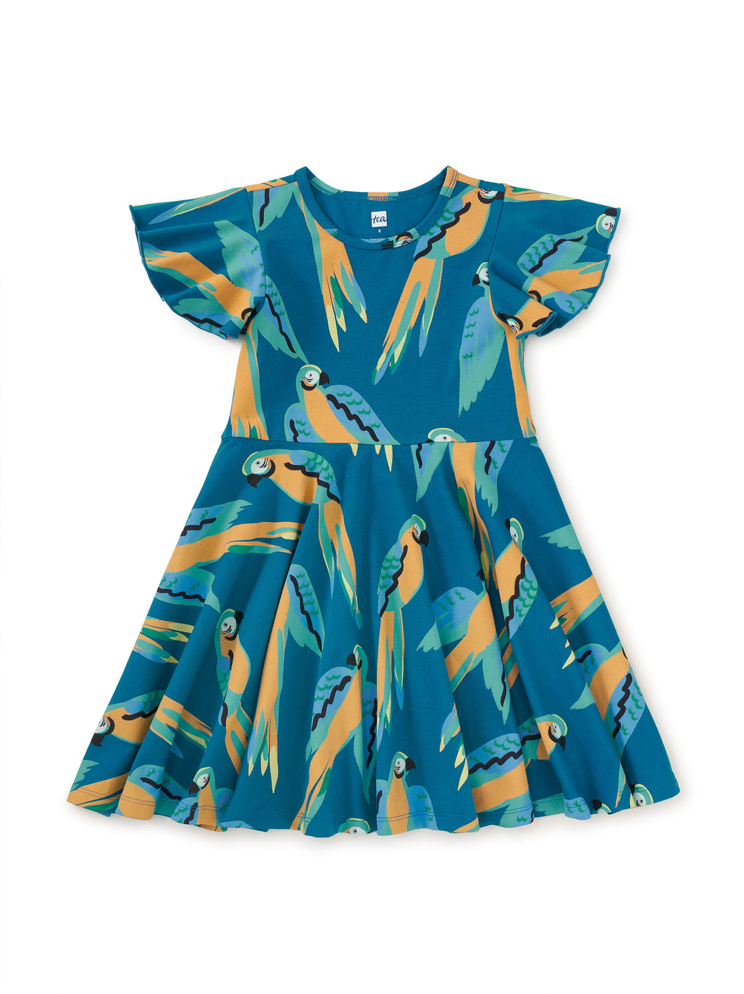 Parrot Twirl Dress