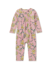 Smocked Salma Floral Romper