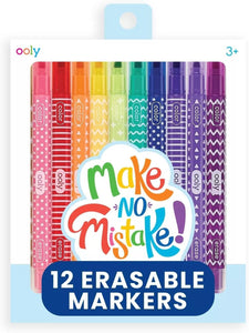 Make No Mistake! Erasable Markers