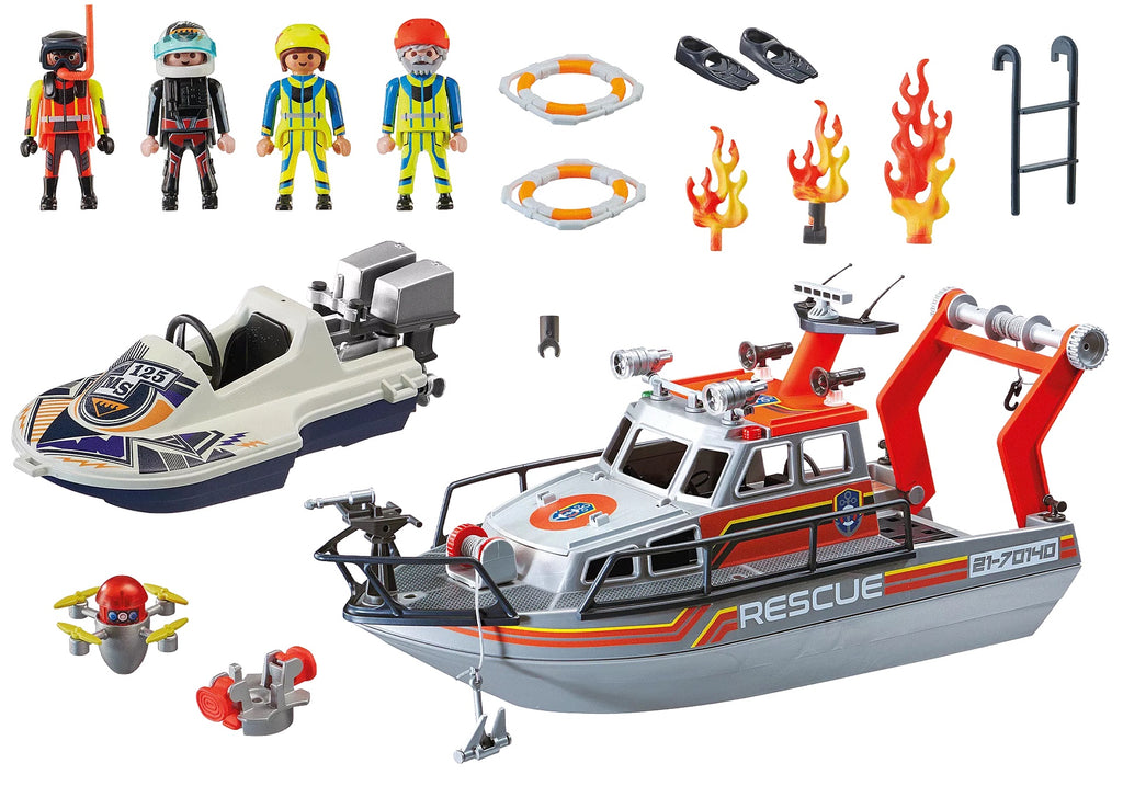 Fire Rescue Boat