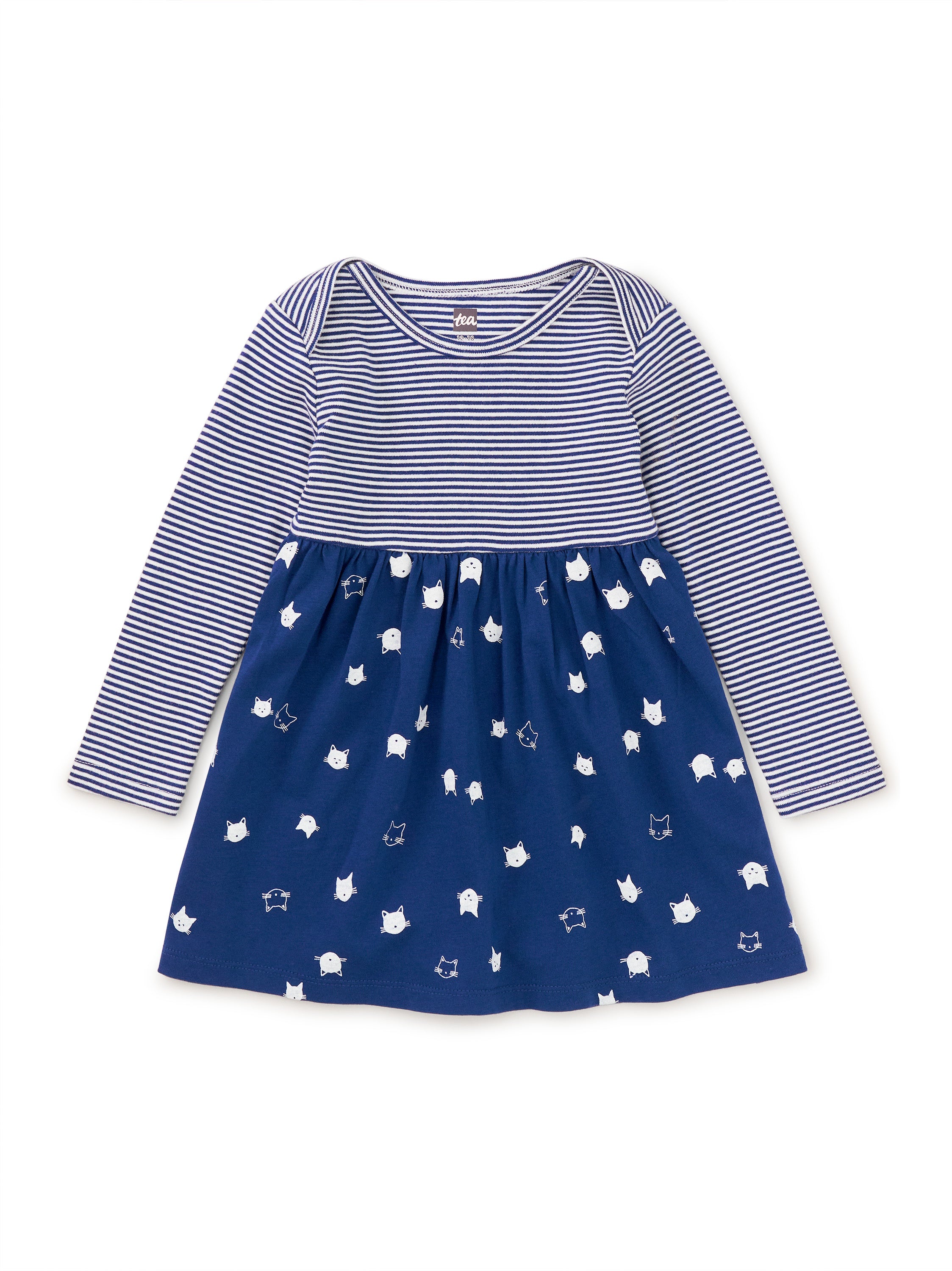 Floating Kitties Baby Dress