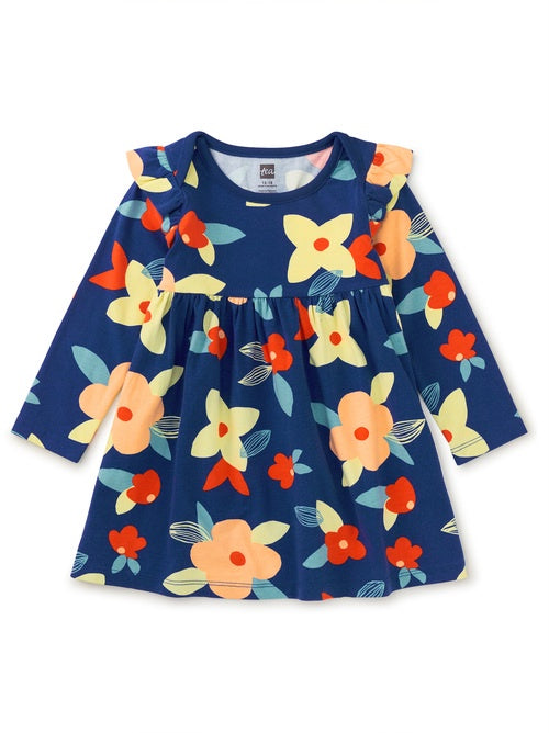 Coastal Floral Baby Dress