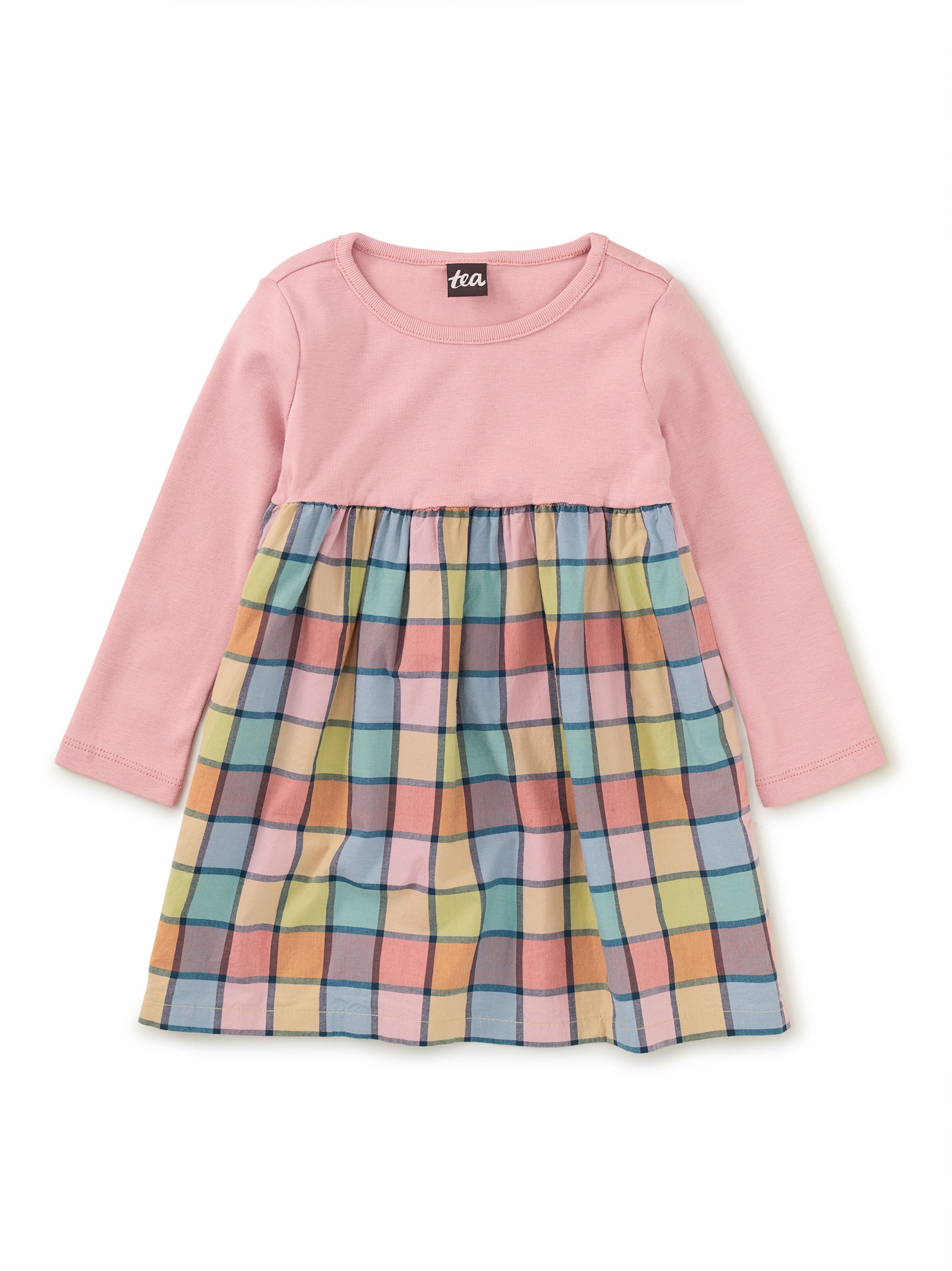Pink & Plaid Baby Dress