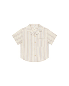 Summer Stripe Collared Shirt