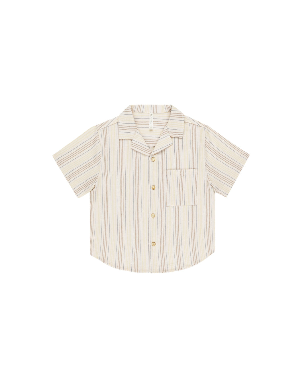 Summer Stripe Collared Shirt