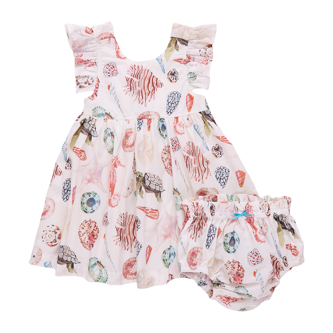 Shells Baby Dress Set
