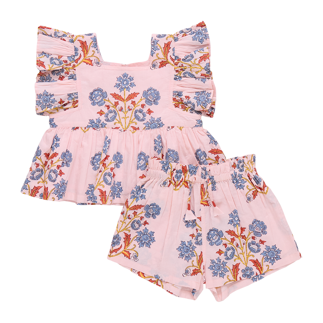 Elsie Pink  2pc Set