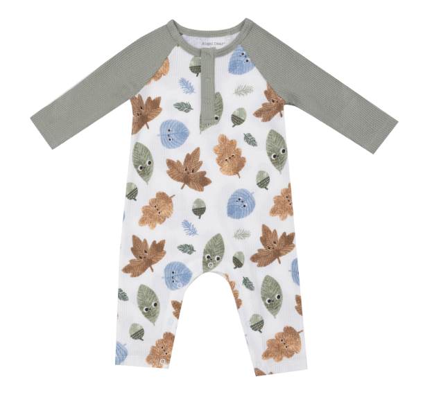 Cuddly Leaves Romper