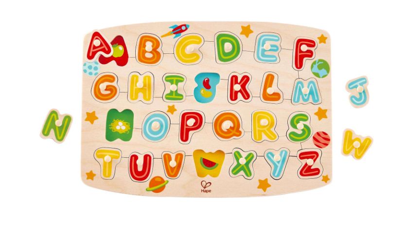 Alphabet Peg Puzzle