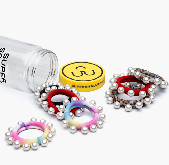 Pearl Bracelet & Hair Ties