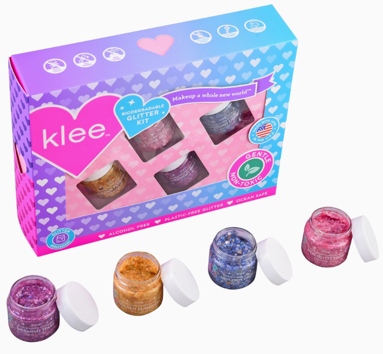Biodegradable Glitter Gel 4pc Set
