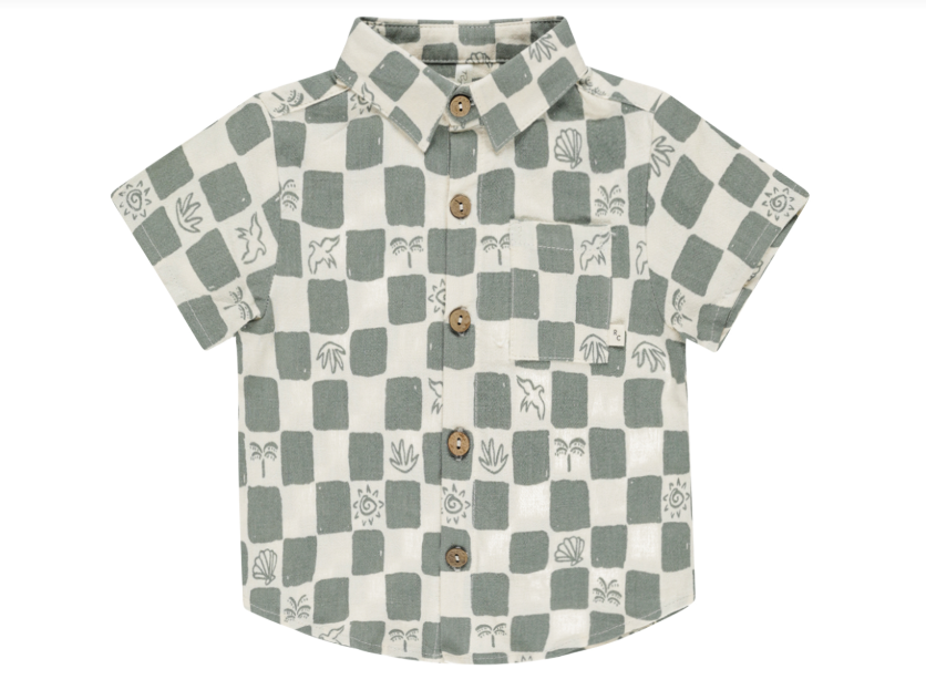 Coastal Check Collard Shirt