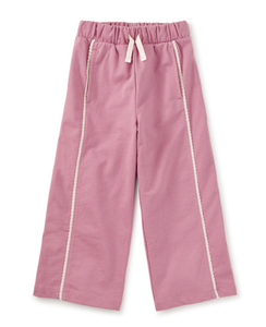 Lace Trim Track Pants