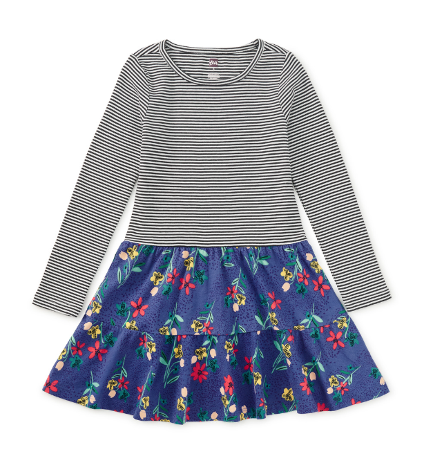 Alpine Wildflowers Twirl Dress