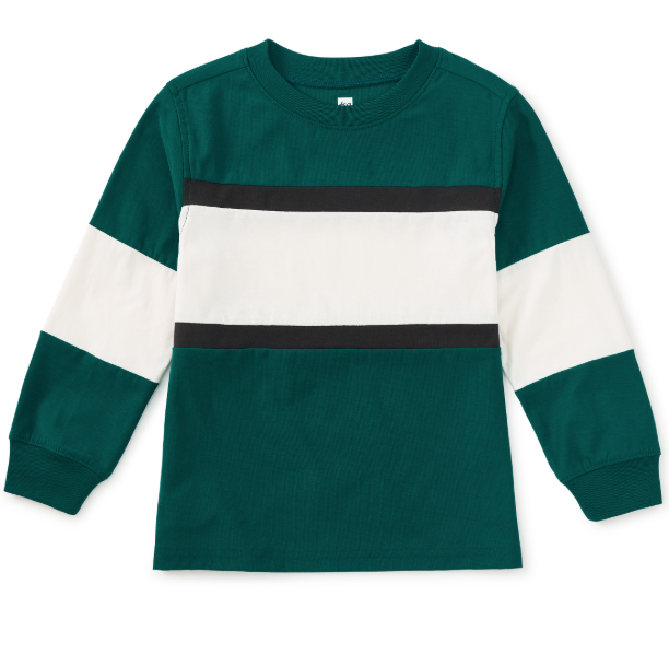 Colorblock Rugby Top