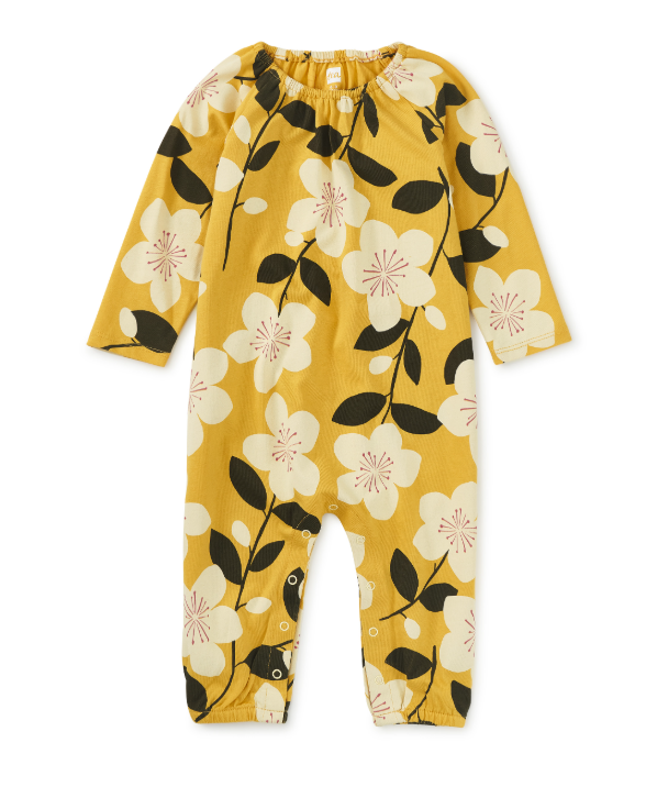 Plum Blossom Romper