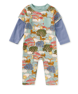 Folktale Layered Romper