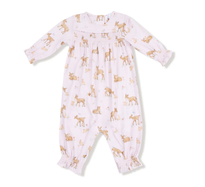 Little Fawn Smocked Romper