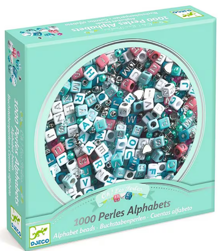 Alphabet Bead Kit-Silver
