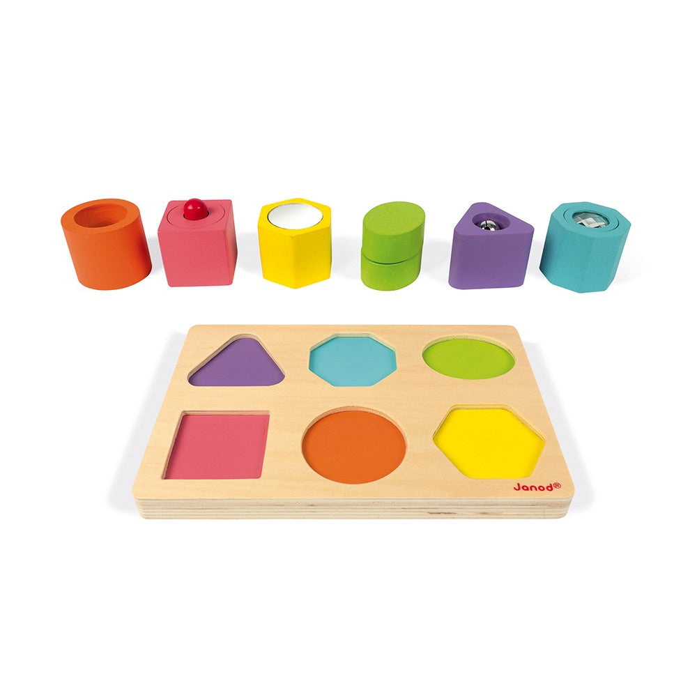 Shapes & Sounds 6 Block Puzzle