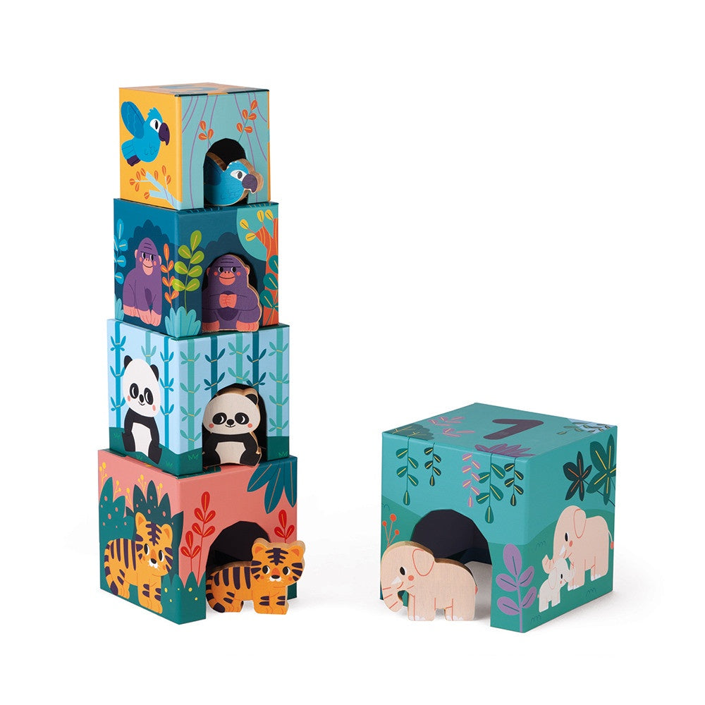 Pyramid & Animal Figurines