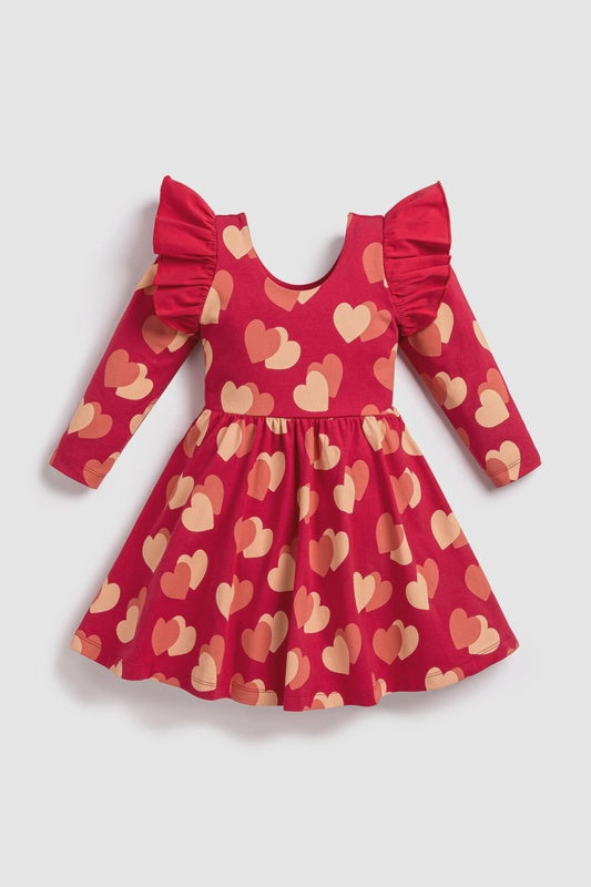 Ruffle Hearts Dress