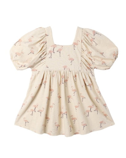 BREA DRESS FLAMINGO