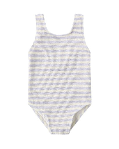 MOXIE ONE-PIECE PERIWINKLE STRIPE