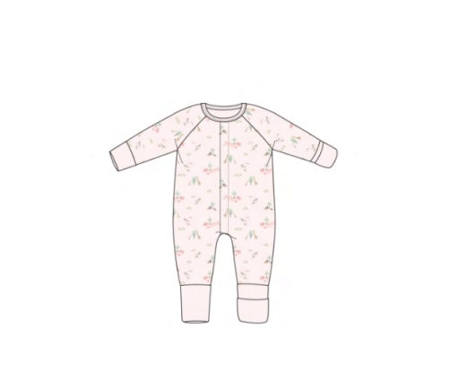 SERENE SAFARI PINK MODAL CONV COVERALL
