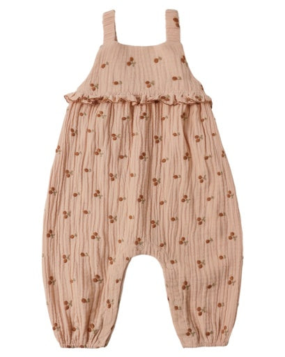 KINSLEY JUMPSUIT CHERRY EMBROIDERY