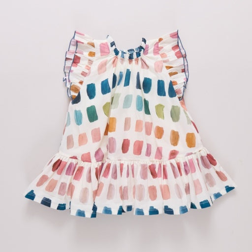 girls harper dress - paint swatches