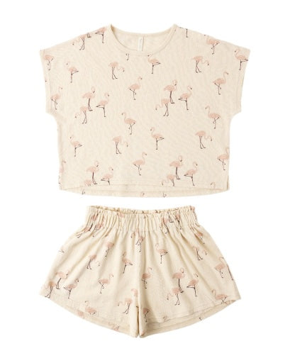 RAEGAN SET FLAMINGO