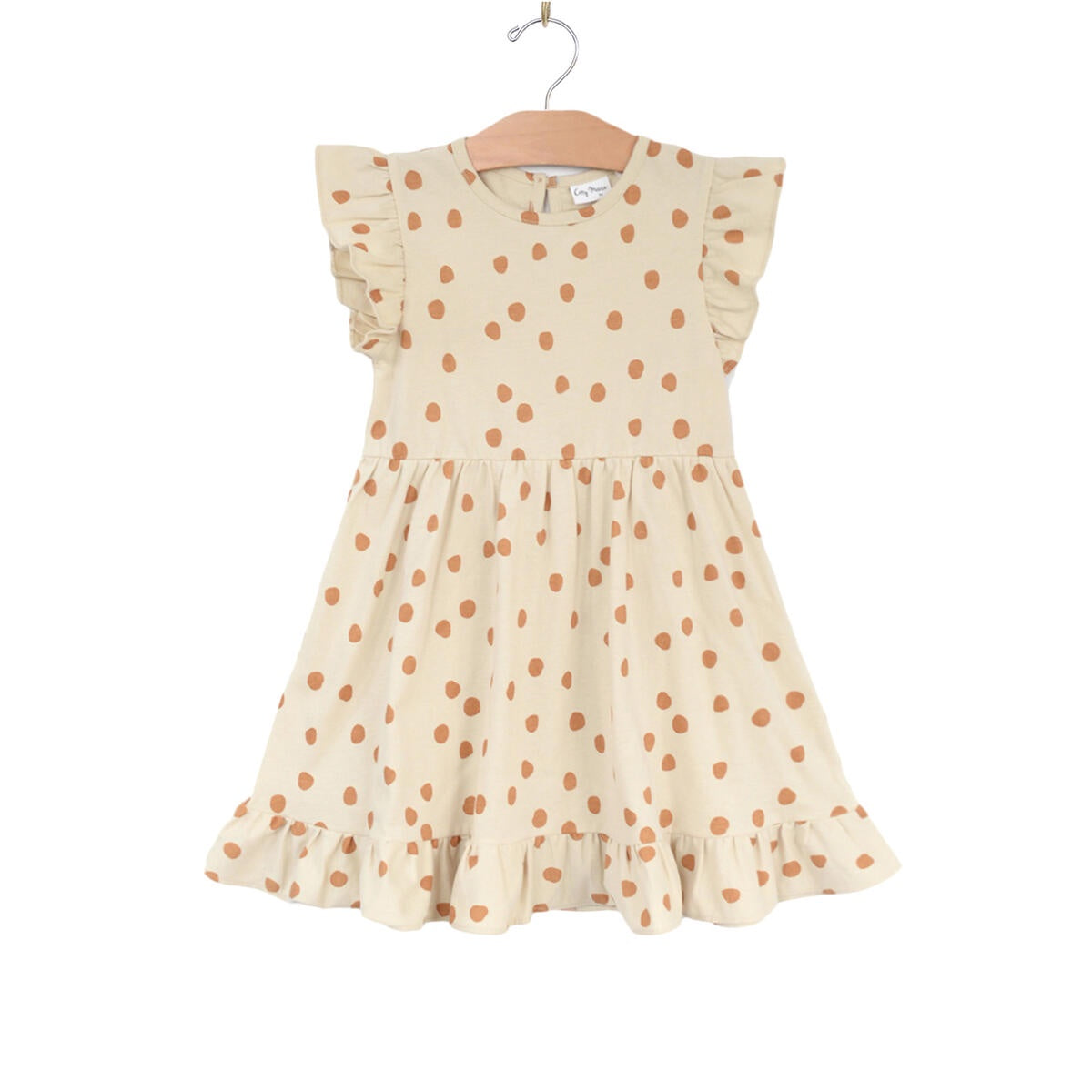 Dotty Saffron Dress