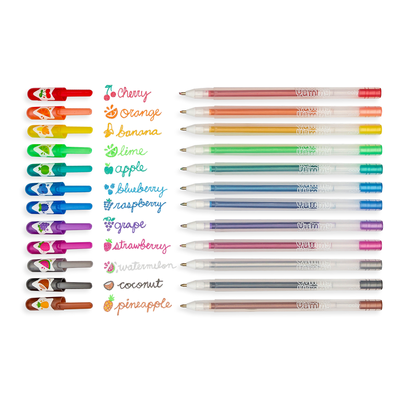 Yummy Scented Glitter Gel Pens