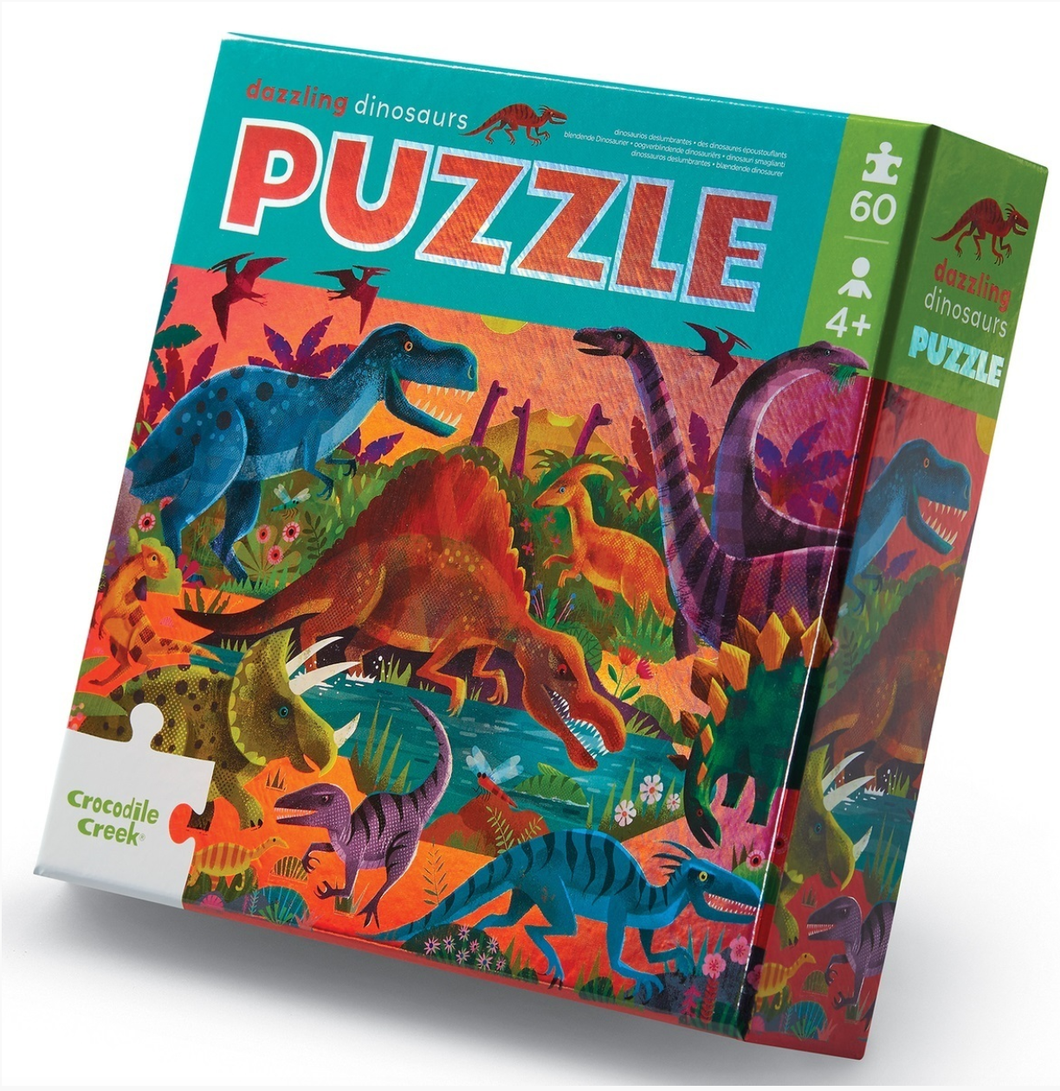 Dinosaurs 60pc Foil Puzzle