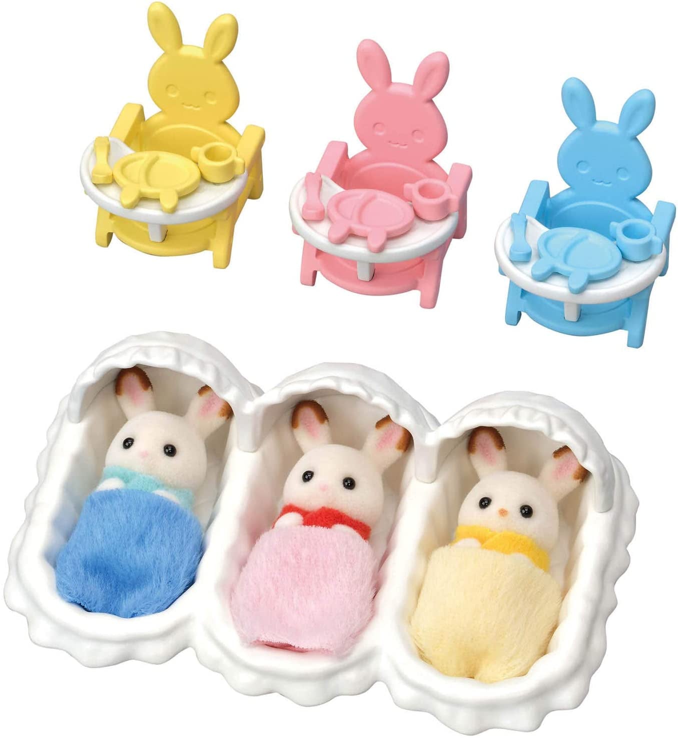 Calico Critters Triplets Care