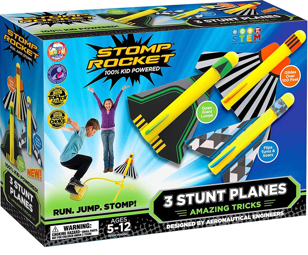 Stomp Rocket Stunt Planes