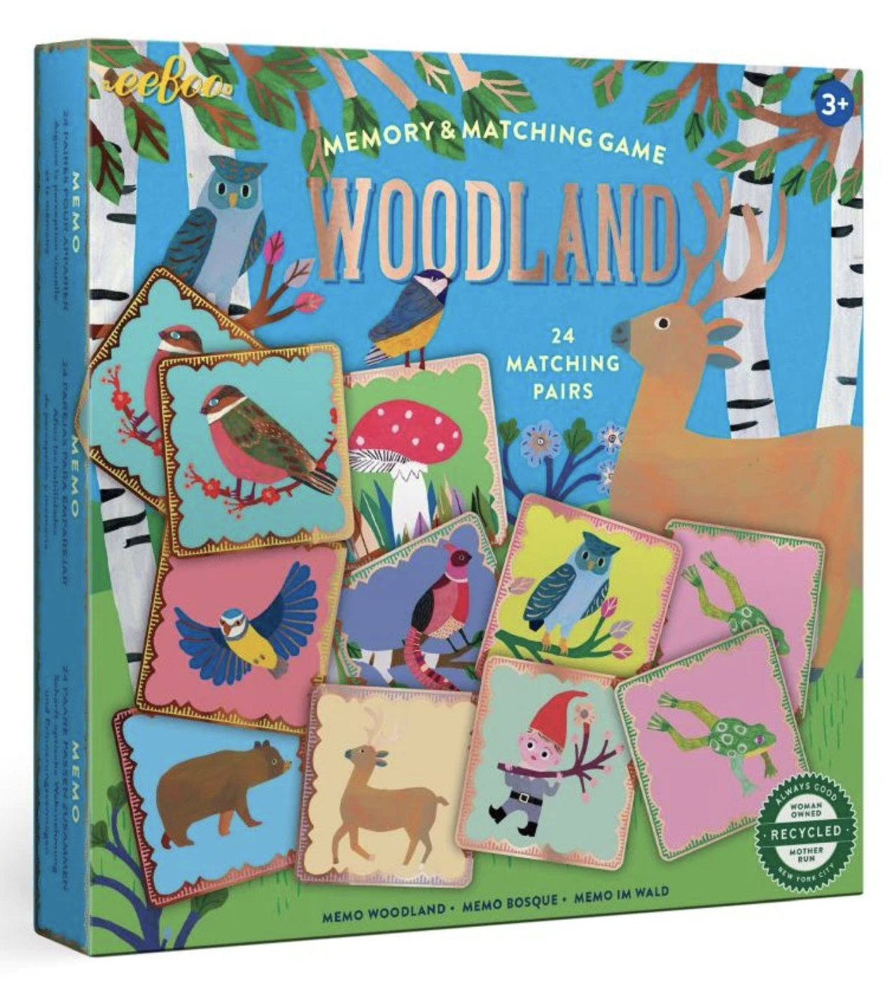 Woodland Memory Game
