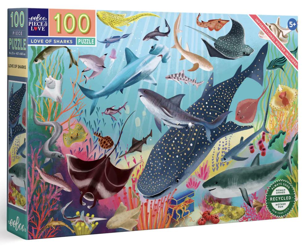 Sharks 100pc puzzle