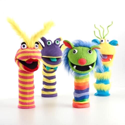 Knitted Puppets