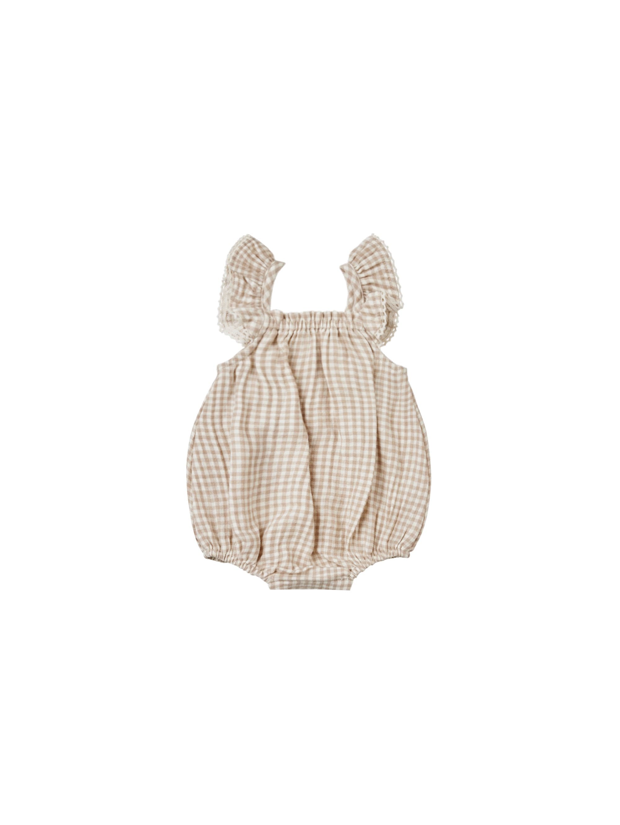 Oat Gingham Bubble
