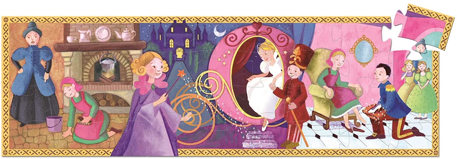Cinderella Silhouette Puzzle