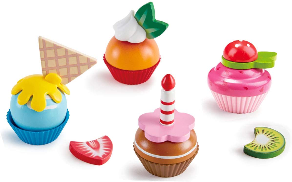 Wooden Cupcakes
