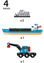 Load image into Gallery viewer, Freight Ship and Crane
