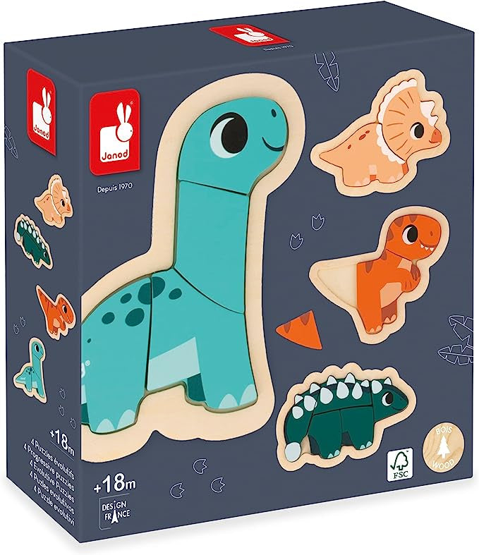 Dino Progressive Puzzle