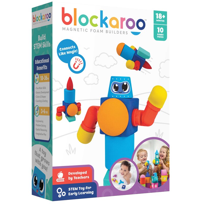 Blockaroo Magnetic Foam Blocks