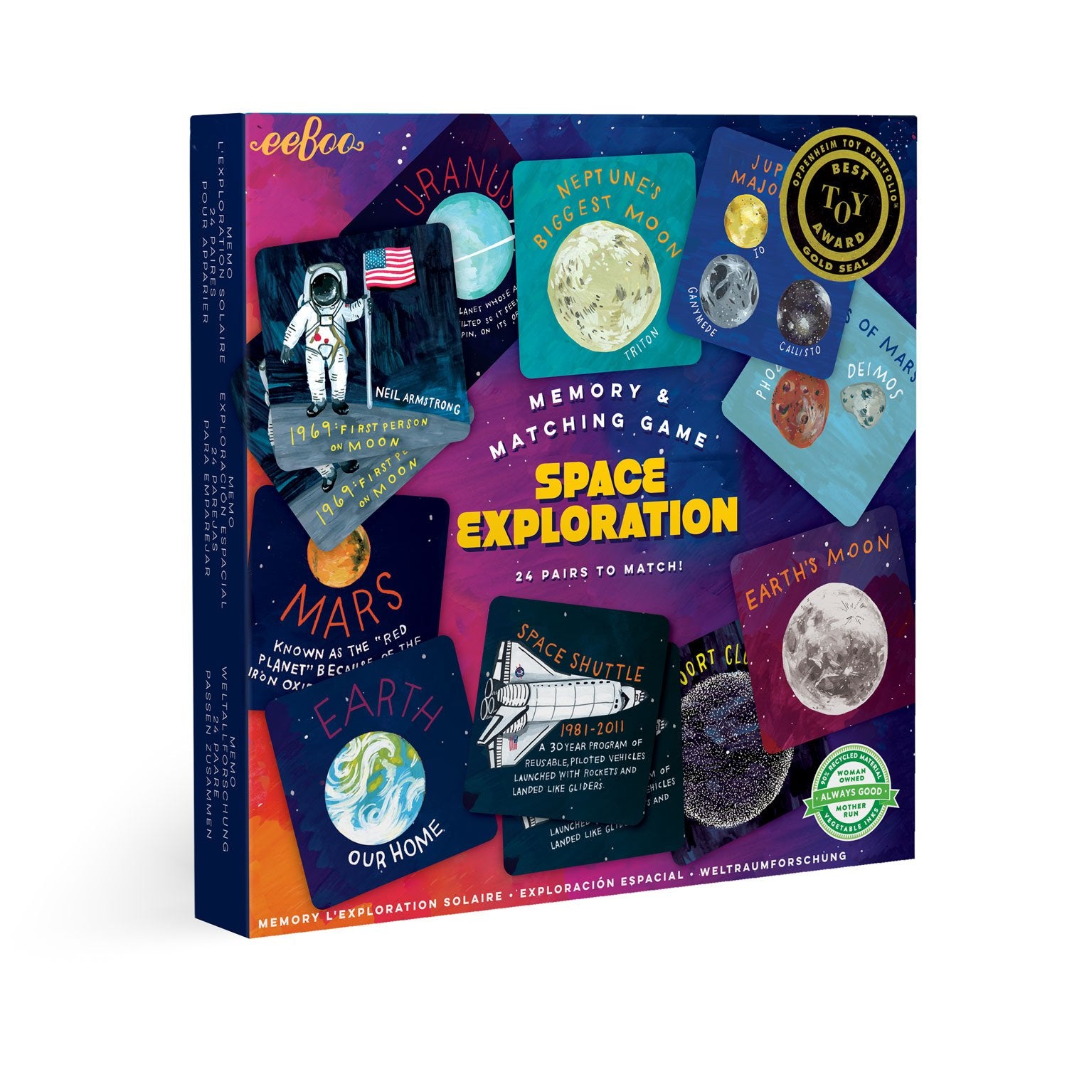Space Memory Match Game